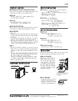 Предварительный просмотр 2 страницы M-system AS4V Instruction Manual