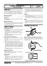 M-system B3FV Instruction Manual предпросмотр