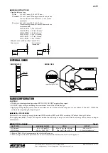 Предварительный просмотр 3 страницы M-system B3FV Instruction Manual