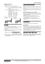 Предварительный просмотр 3 страницы M-system B3VS/2 Instruction Manual