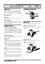 Preview for 1 page of M-system B5VS Instruction Manual