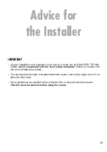 Preview for 99 page of M-system BPRF 960 Instruction For The Use - Installation Advice