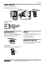 Предварительный просмотр 2 страницы M-system CLSP Instruction Manual