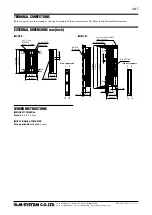 Preview for 2 page of M-system CNT Series Instruction Manual