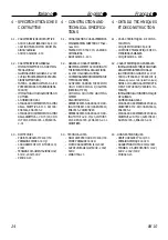 Preview for 24 page of M-system COMETA ISOLA Use And Maintenance Instructions