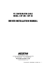 Preview for 1 page of M-system COP-UM Installation Manual