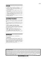 Preview for 3 page of M-system CT TRANSMITTER Instruction Manual