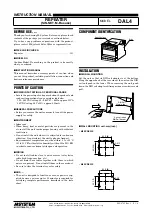 M-system DAL4 Instruction Manual предпросмотр