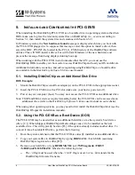 Предварительный просмотр 9 страницы M-system DiskOnChip PCI-G-EVB User Manual