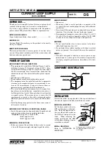 M-system DS Instruction Manual preview