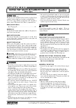 Preview for 1 page of M-system EAR70 Instruction Manual