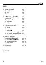 Предварительный просмотр 2 страницы M-system EK-4 TWIN 52 Use And Maintenance Instructions