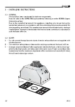 Preview for 10 page of M-system EK-4 TWIN 52 Use And Maintenance Instructions