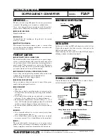 M-system F2AP Instruction Manual preview