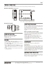 Предварительный просмотр 2 страницы M-system F2MS Instruction Manual