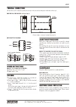 Preview for 2 page of M-system F2SP Instruction Manual