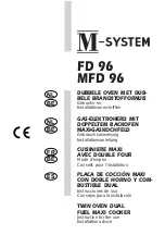 M-system FD 96 Instruction For The Use - Installation Advice предпросмотр