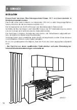 Preview for 78 page of M-system FD 96 Instruction For The Use - Installation Advice