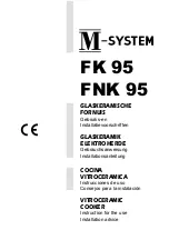 Preview for 1 page of M-system FK 95 Instructions For The Use
