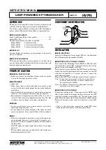 Preview for 1 page of M-system HVPN Instruction Manual