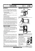 Preview for 1 page of M-system JPSM Instruction Manual