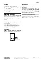 Preview for 3 page of M-system KF Instruction Manual