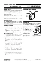 Preview for 1 page of M-system KP Instruction Manual