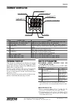 Предварительный просмотр 3 страницы M-system KS2V2 Instruction Manual