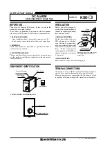 M-system KSE-1 Instruction Manual preview