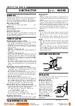 Preview for 4 page of M-system M Series Quick Start Manual