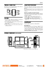 Preview for 4 page of M-system M2DU-24-M Installation