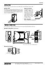 Preview for 3 page of M-system M2EXM Operating Manual