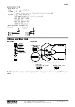 Предварительный просмотр 4 страницы M-system M3LU Instruction Manual