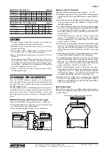 Предварительный просмотр 6 страницы M-system M3LU Instruction Manual