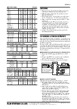 Предварительный просмотр 5 страницы M-system M3LU2 Instruction Manual