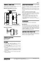 Предварительный просмотр 2 страницы M-system M5CT Instruction Manual