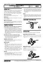 M-system M5D Instruction Manual предпросмотр