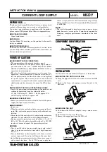 M-system M5DY Instruction Manual предпросмотр