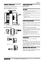Preview for 2 page of M-system M5DYH2 Instruction Manual