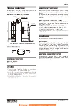 Предварительный просмотр 2 страницы M-system M5SN-AA Instruction Manual