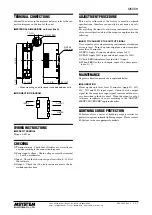 Предварительный просмотр 2 страницы M-system M5VSH Instruction Manual