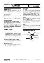 Preview for 1 page of M-system M5XSBS Instruction Manual
