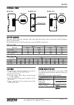 Предварительный просмотр 3 страницы M-system M5XSBS Instruction Manual