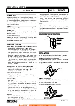 Предварительный просмотр 1 страницы M-system M5YV Instruction Manual