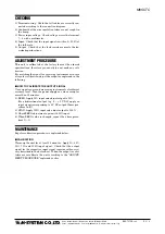 Preview for 4 page of M-system M6SCTC Instruction Manual