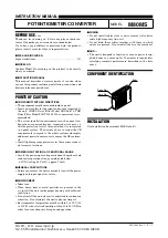 Preview for 1 page of M-system M80MS Instruction Manual