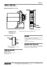 Предварительный просмотр 2 страницы M-system M8BS-1-1 Instruction Manual