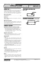 Preview for 1 page of M-system M8BS-8E3A Instruction Manual