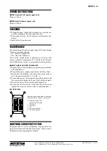 Предварительный просмотр 4 страницы M-system M8BSC-8 Instruction Manual