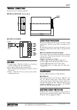 Предварительный просмотр 2 страницы M-system M8PT Instruction Manual